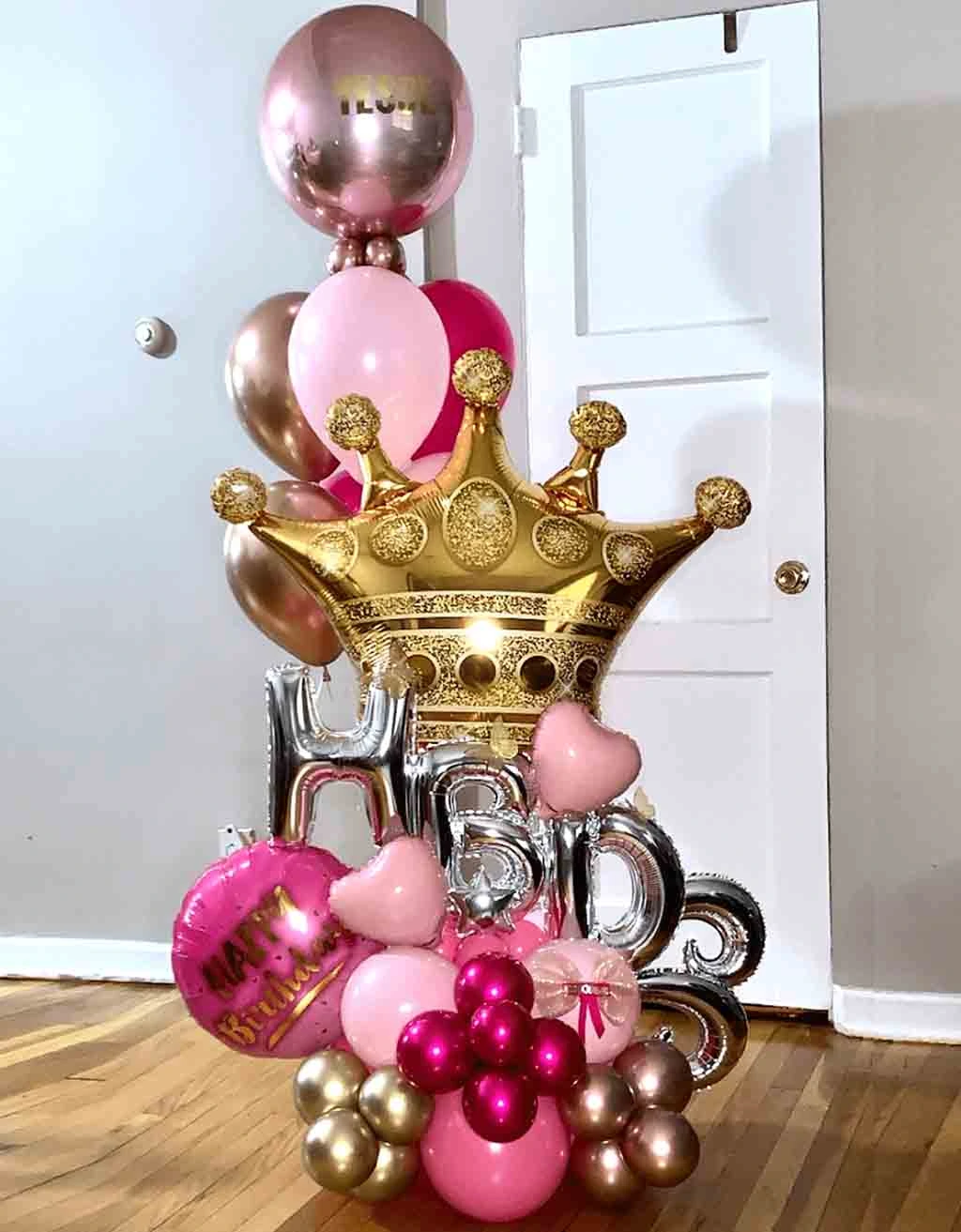 Baby Crown Balloon Bouquet