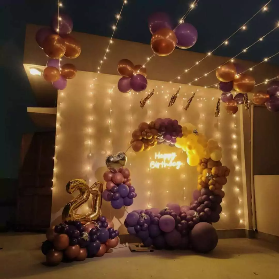 Terrace Neon Decoration